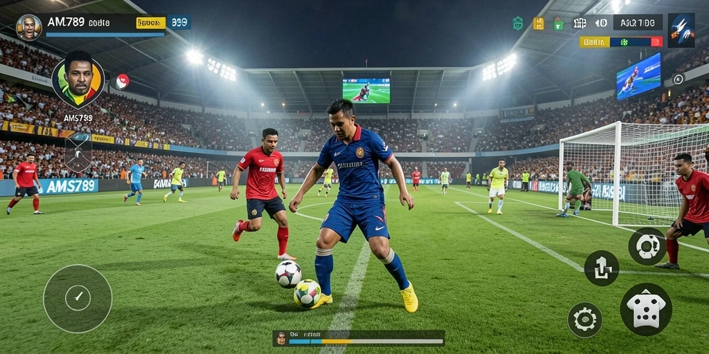 Gameplay seru dengan grafis yang memukau dalam AMS789.