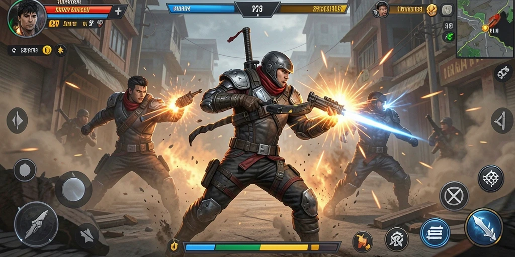 Gameplay action menegangkan di IDRRP dengan grafis menawan.