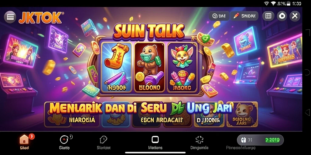 Tampilan gameplay JKTOK dengan grafik menawan dan fitur menarik.