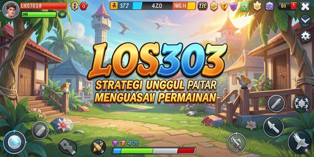 Screenshot gameplay LOS303 menunjukkan aksi pertarungan strategis yang intens.