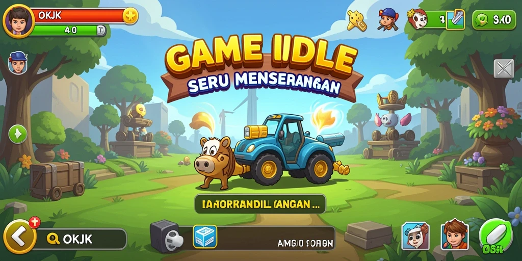 Tampilan gameplay OKJK yang menarik dan mengasyikkan.