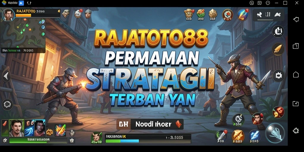 Tampilan gameplay menarik dari RAJATOTO88 dengan strategi mendebarkan.