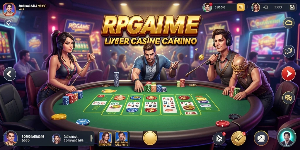 Tampilan gameplay RPGAME yang menarik dan interaktif.