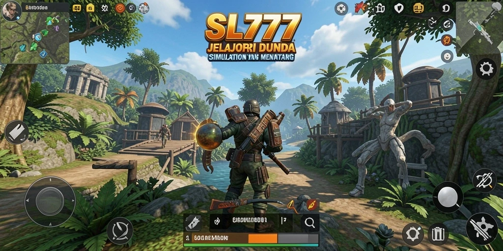 Tampilan game SL777 dengan gameplay Simulation yang menarik.